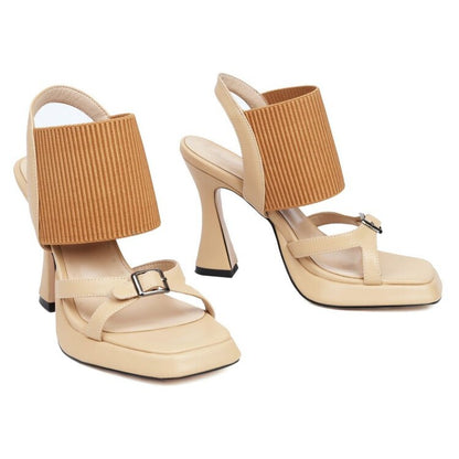 Sandales Orthopédiques Gracieuses au Look Moderne