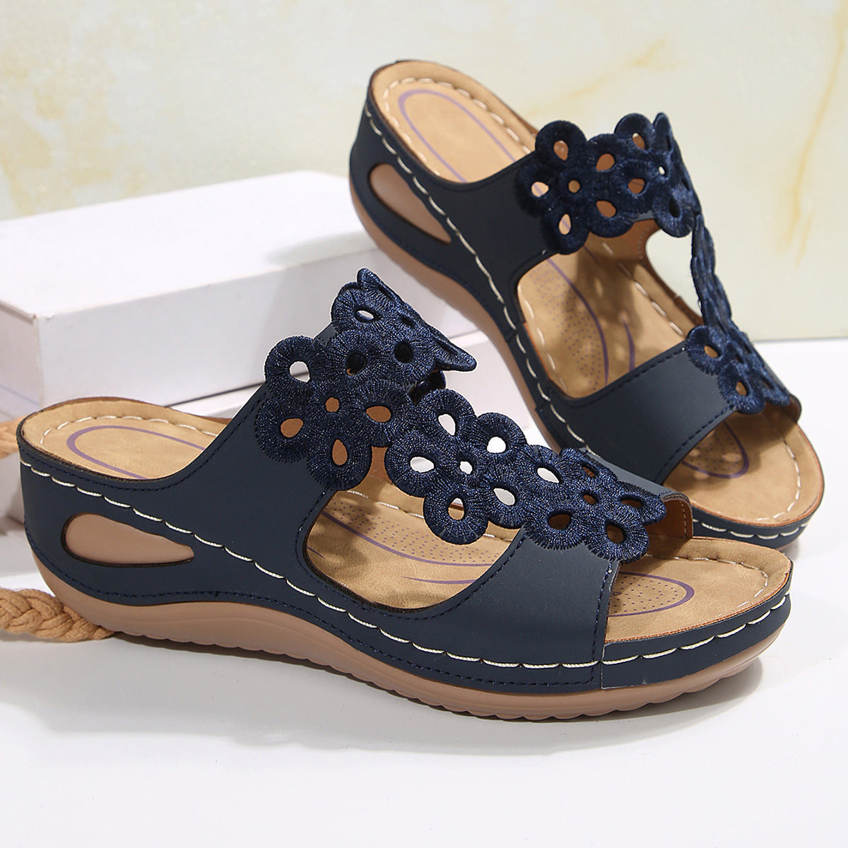Sandales Orthopédiques Chics au Design Unique