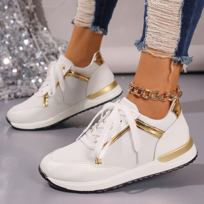 Baskets Orthopédiques Gracieuses au Look Moderne