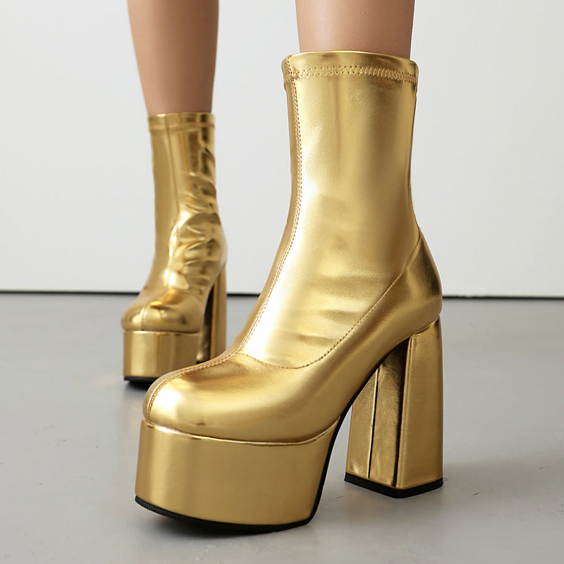 Bottes Orthopédiques d'Inspiration Vintage