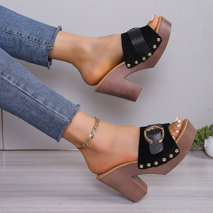 Sandales Orthopédiques Chics au Design Unique