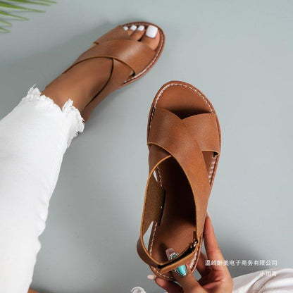Sandales Orthopédiques Gracieuses au Look Moderne