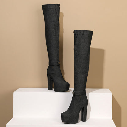 Bottes Orthopédiques Gracieuses au Look Moderne