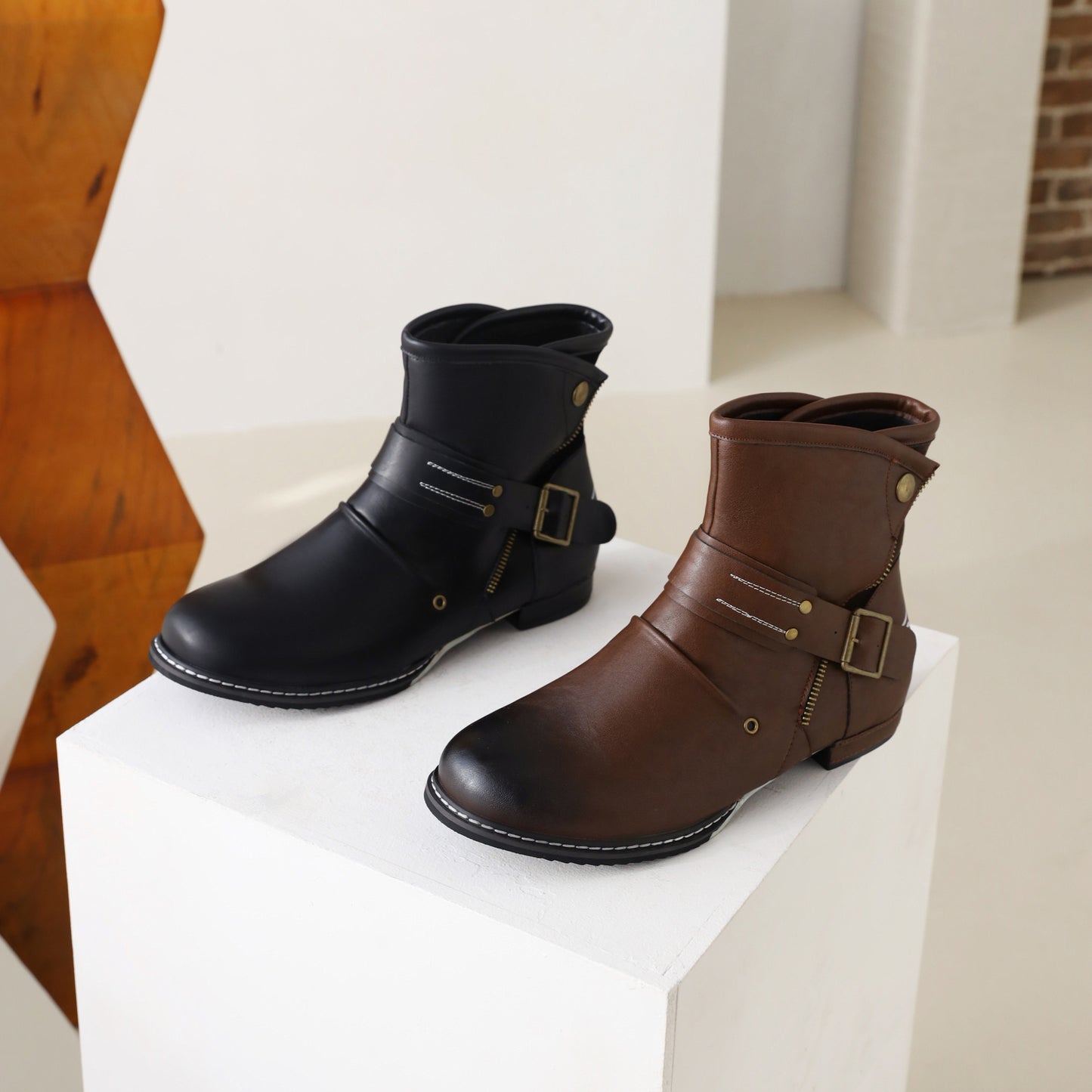 Bottes Orthopédiques d'Inspiration Vintage