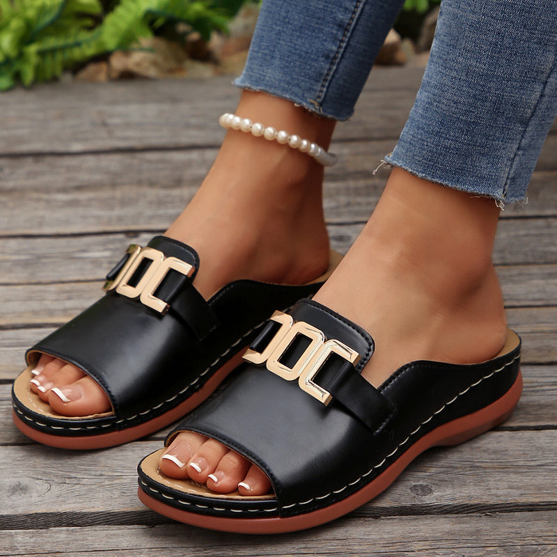 Sandales Orthopédiques Chics au Design Unique