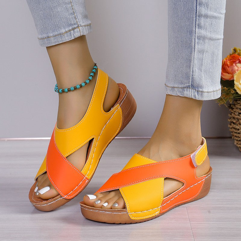 Sandales Orthopédiques Gracieuses au Look Moderne