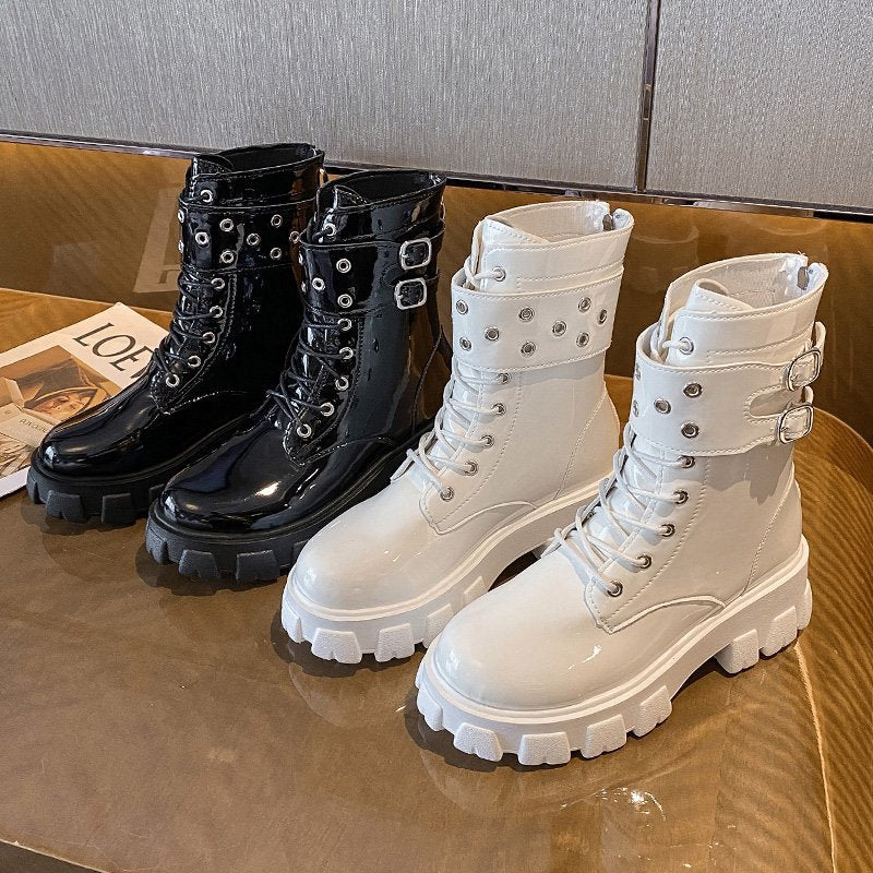 Bottes Orthopédiques Gracieuses au Look Moderne