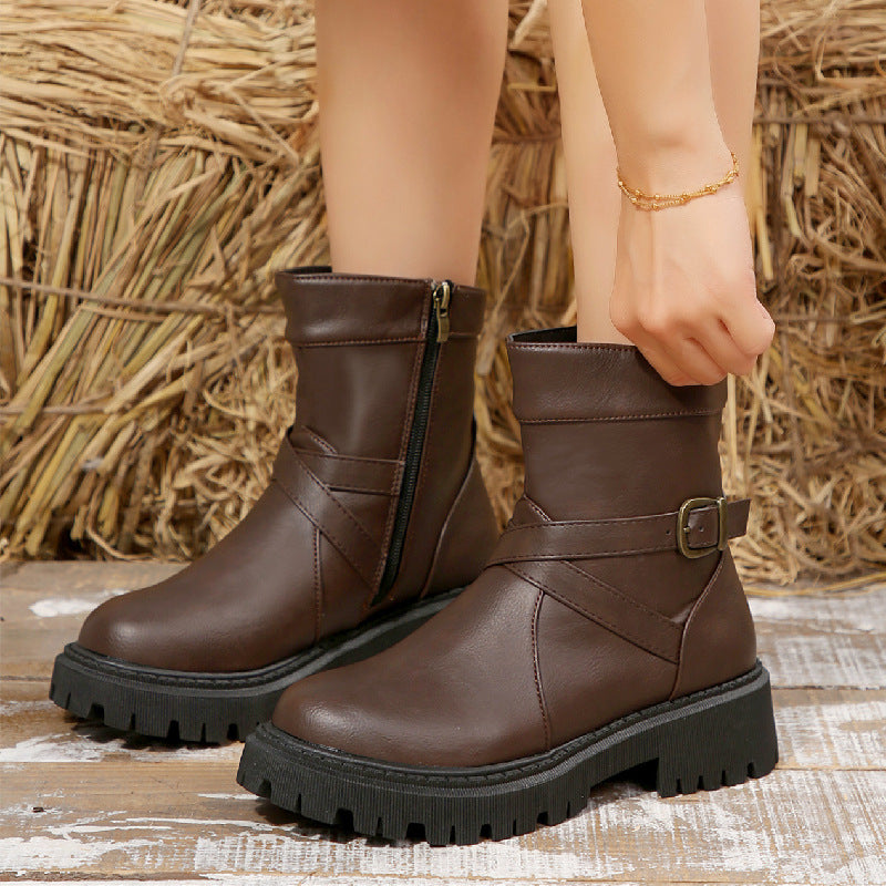 Bottes Orthopédiques Classiques au Style Intemporel