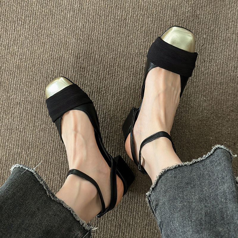 Sandales Orthopédiques Gracieuses au Look Moderne