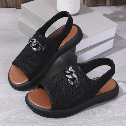 Sandales Orthopédiques Gracieuses au Look Moderne