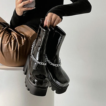 Bottes Orthopédiques Classiques au Style Intemporel