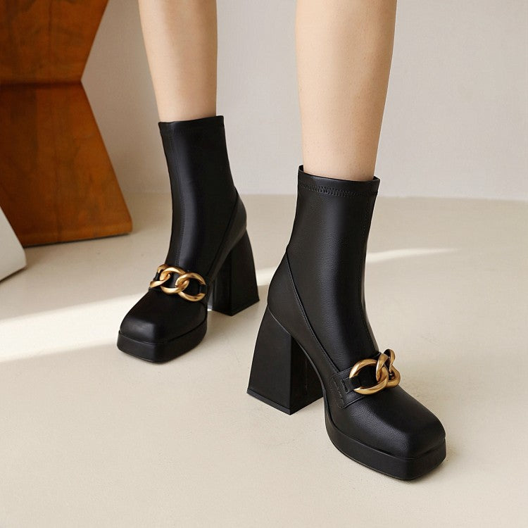 Bottes Orthopédiques Chics au Design Unique