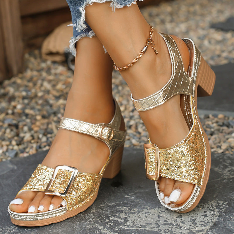 Sandales Orthopédiques Gracieuses au Look Moderne