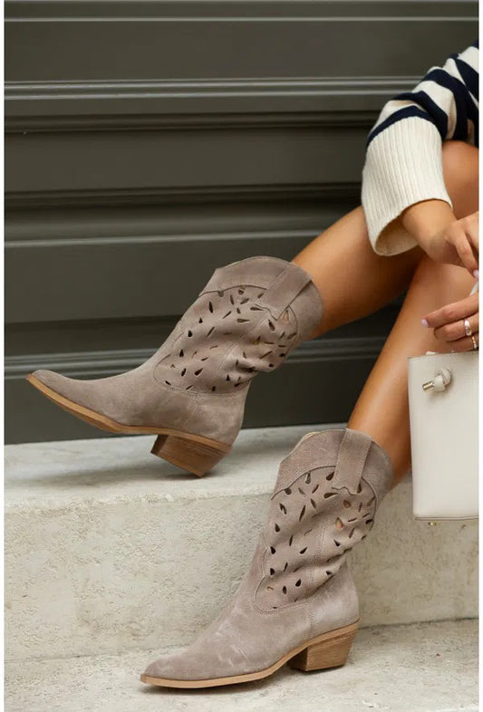 Bottes Orthopédiques Gracieuses au Look Moderne