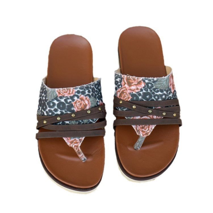 Sandales Orthopédiques Gracieuses au Look Moderne