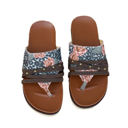 Sandales Orthopédiques Gracieuses au Look Moderne