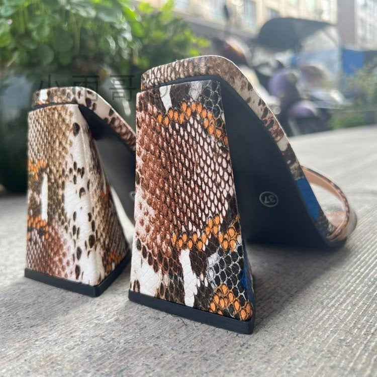 Sandales Orthopédiques Chics au Design Unique
