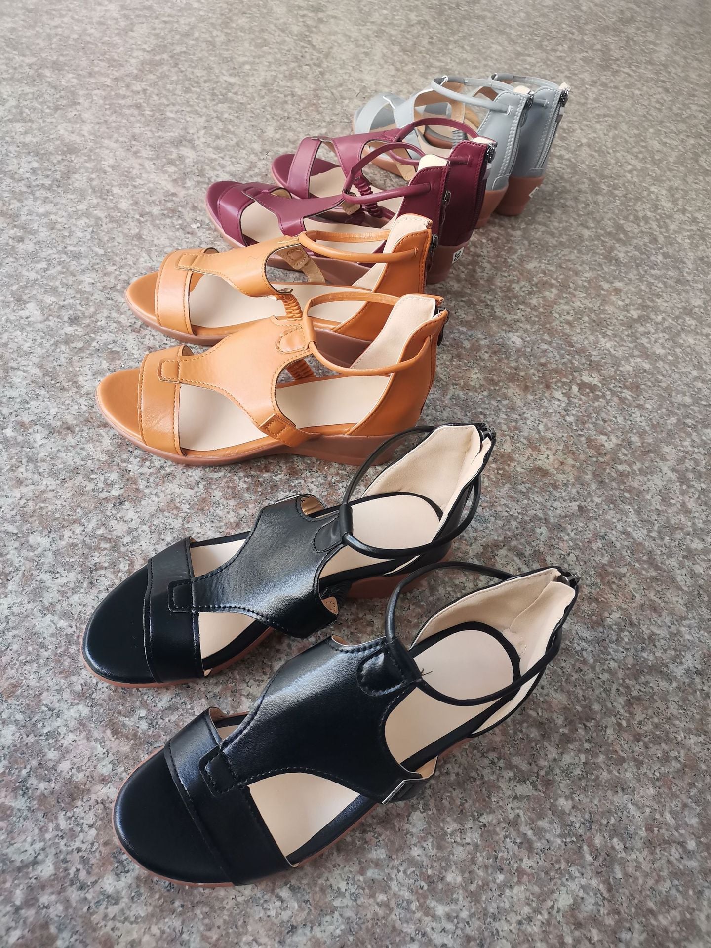 Sandales Orthopédiques Gracieuses au Look Moderne