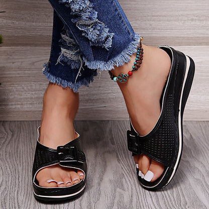 Sandales Orthopédiques Gracieuses au Look Moderne