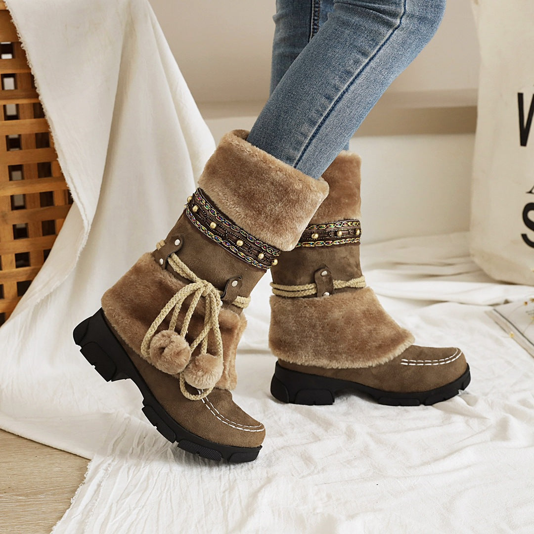 Bottes Orthopédiques Chics au Design Unique
