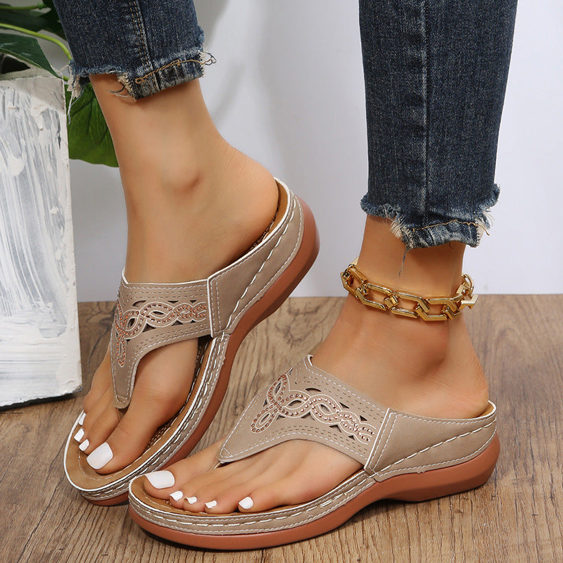 Sandales Orthopédiques Chics au Design Unique