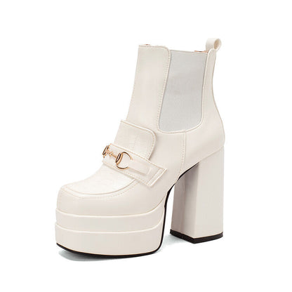 Bottes orthopédiques d'inspiration vintage