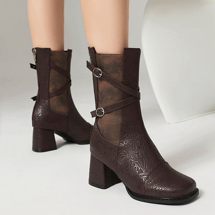 Bottes Orthopédiques Gracieuses au Look Moderne