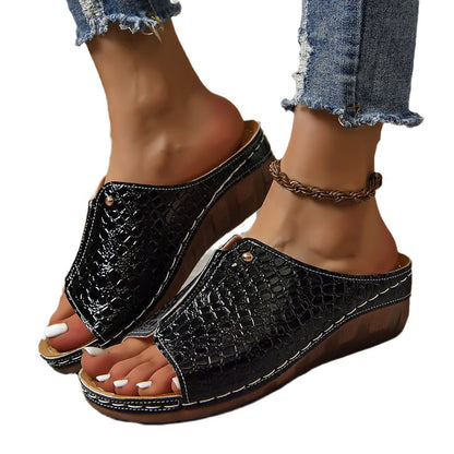 Sandales Orthopédiques Gracieuses au Look Moderne
