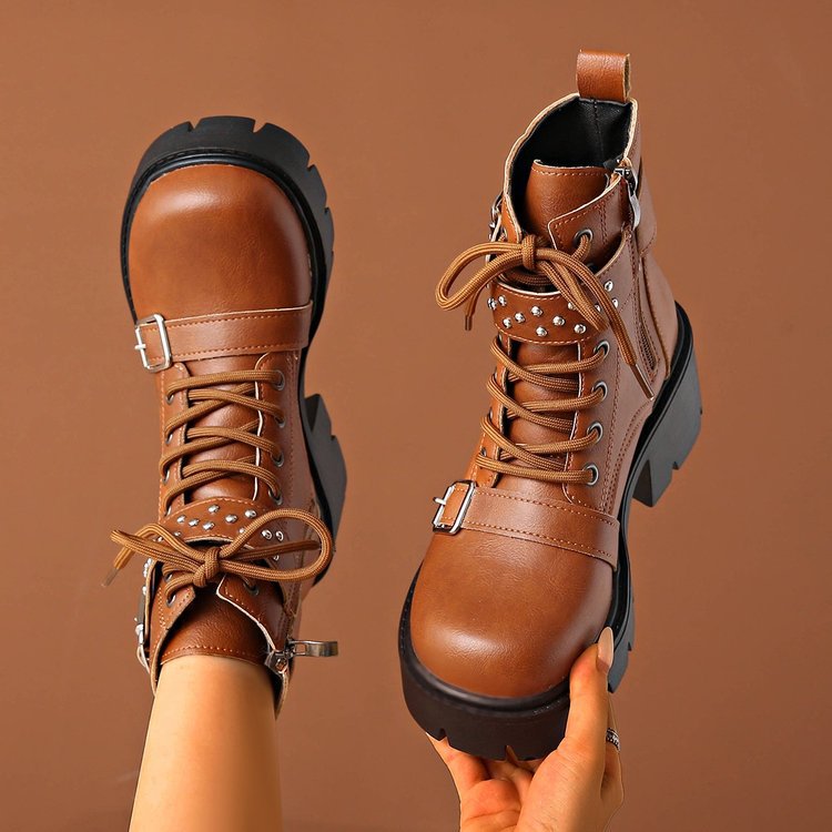 Bottes Orthopédiques d'Inspiration Vintage