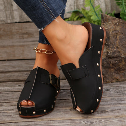 Sandales Orthopédiques Gracieuses au Look Moderne