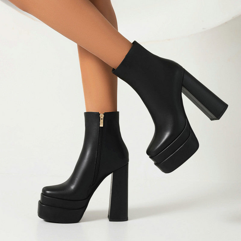 Bottes Orthopédiques Gracieuses au Look Moderne