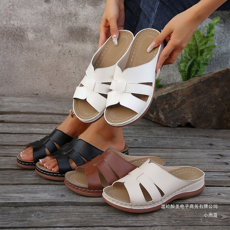 Sandales Orthopédiques Gracieuses au Look Moderne