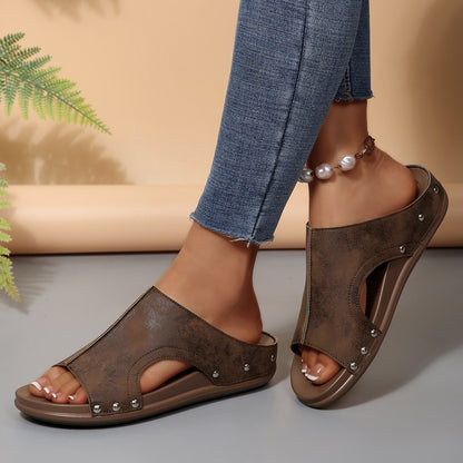 Sandales Orthopédiques Gracieuses au Look Moderne