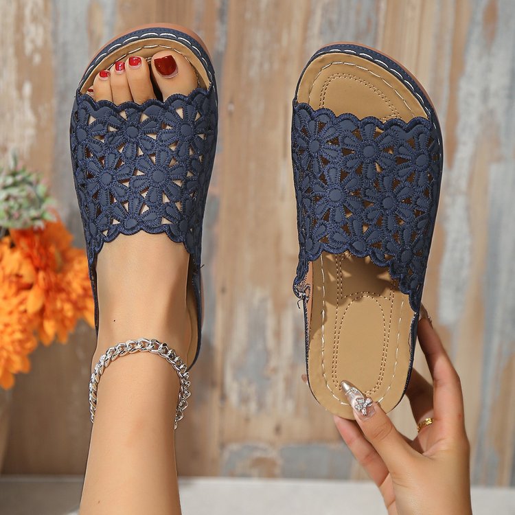 Sandales Orthopédiques Gracieuses au Look Moderne