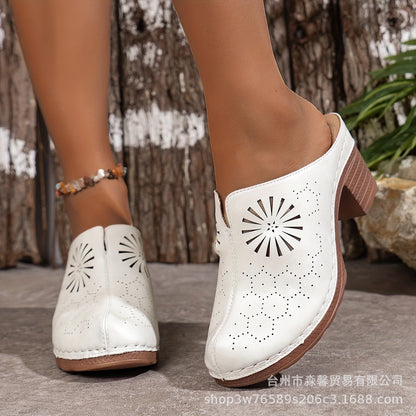 Sandales Orthopédiques Gracieuses au Look Moderne