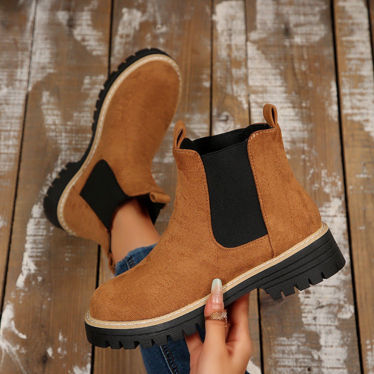 Bottes Orthopédiques Gracieuses au Look Moderne