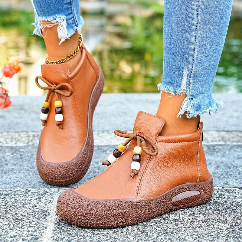 Bottes Orthopédiques Gracieuses au Look Moderne