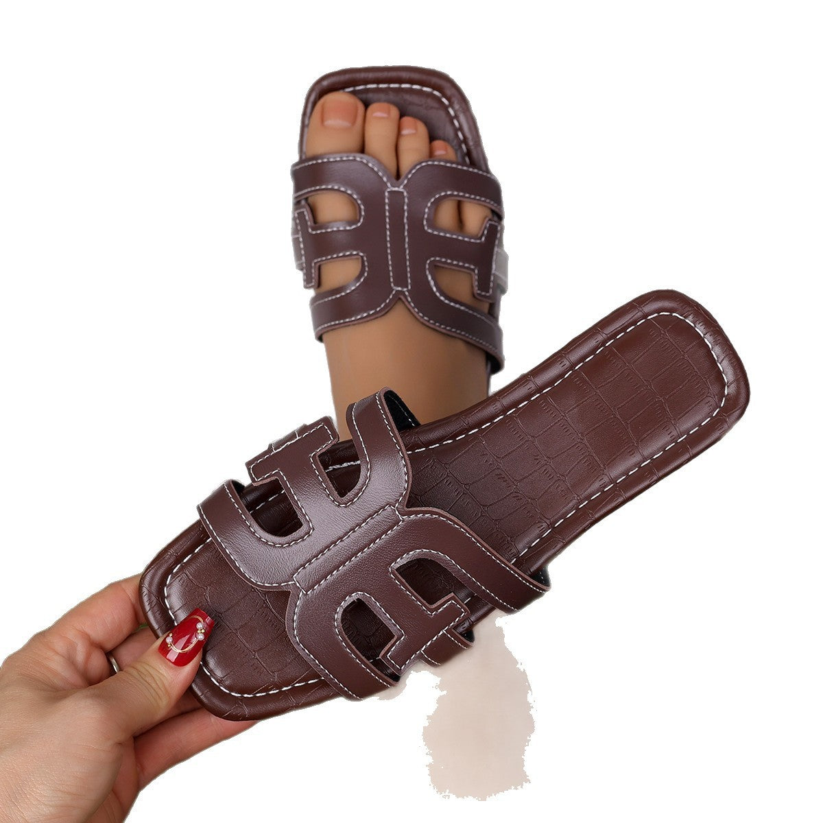 Sandales Orthopédiques Gracieuses au Look Moderne