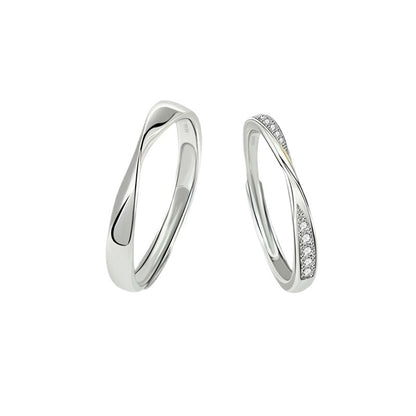 Argent Bague artisanal délicat