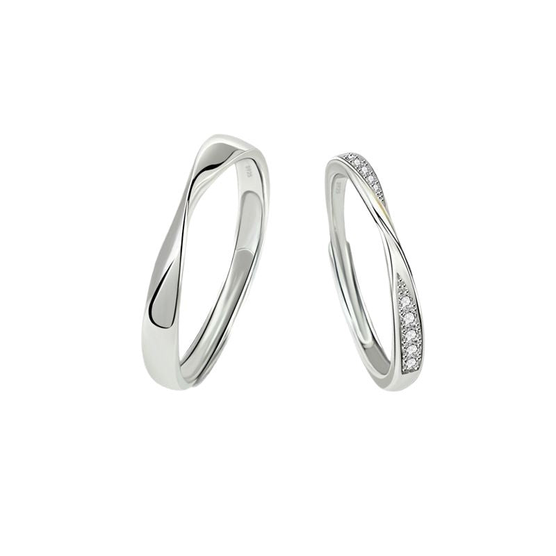 Argent Bague artisanal délicat