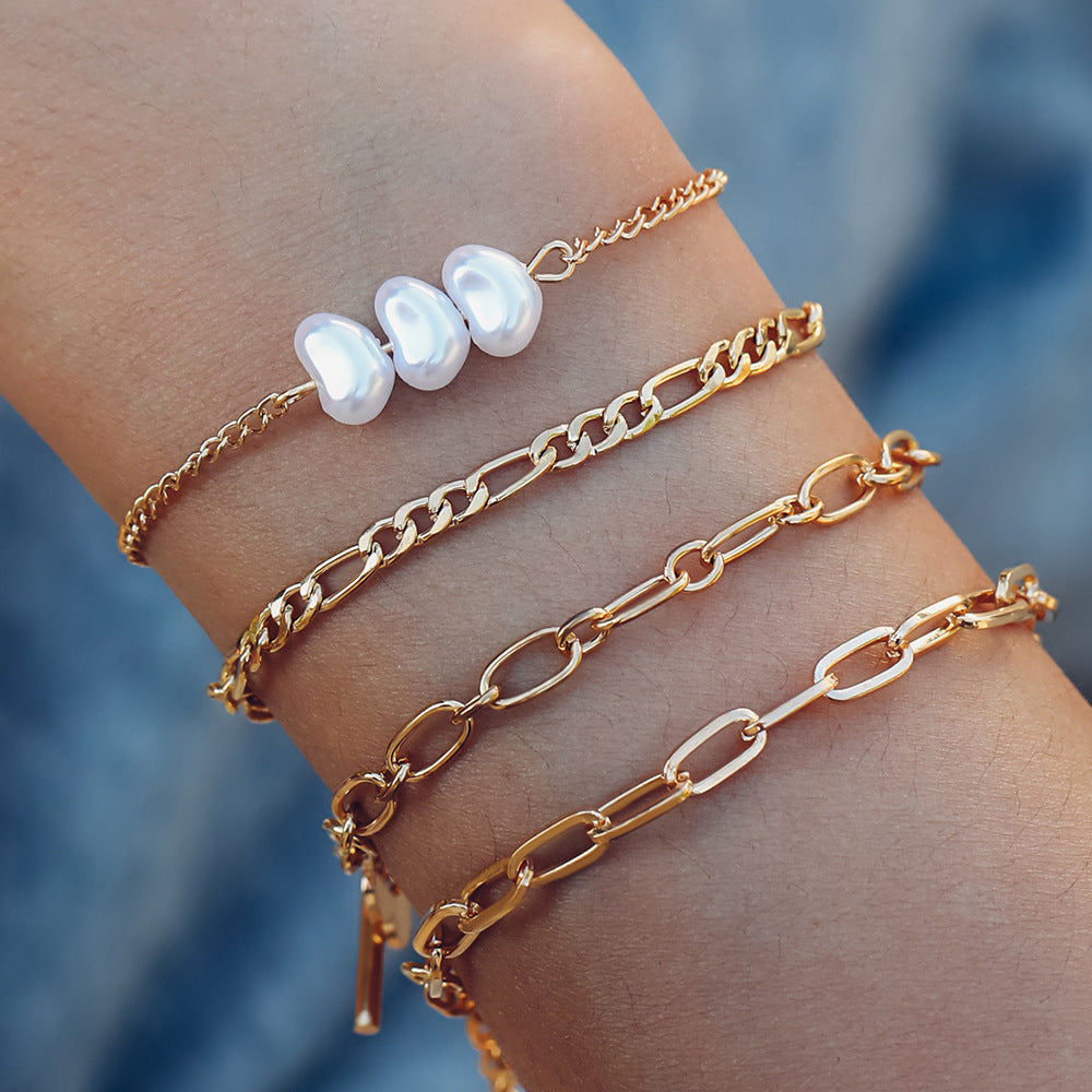 Perle Bracelet classique au charme intemporel