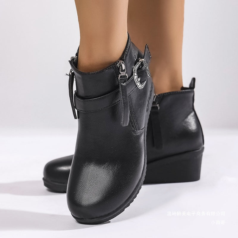 Bottes Orthopédiques Gracieuses au Look Moderne