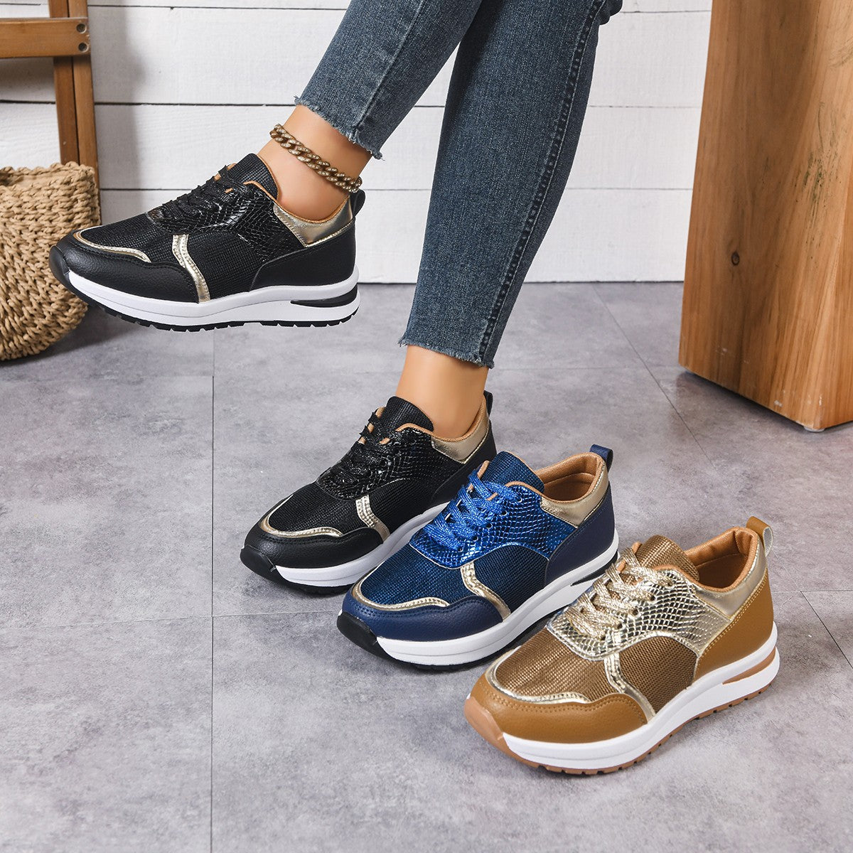 Chaussures Orthopédiques Gracieuses au Look Moderne