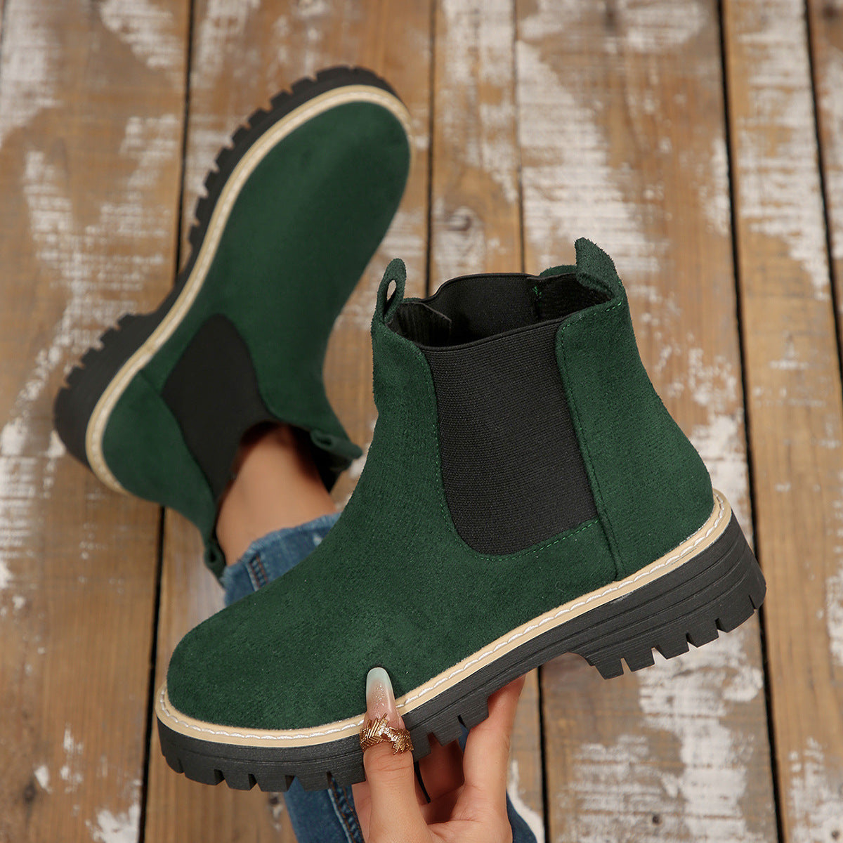 Bottes Orthopédiques Gracieuses au Look Moderne