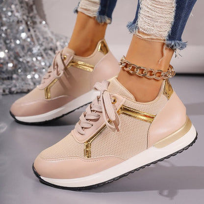 Baskets Orthopédiques Gracieuses au Look Moderne