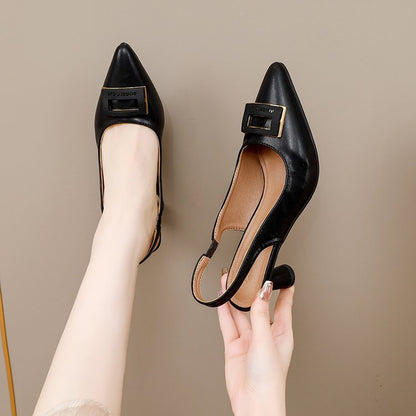 Sandales Orthopédiques Gracieuses au Look Moderne