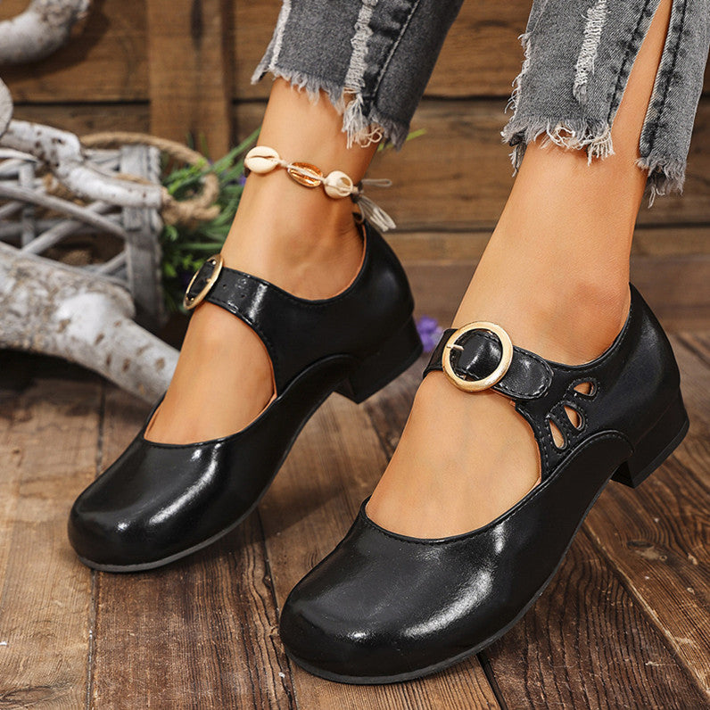 Chaussures Orthopédiques d'Inspiration Vintage