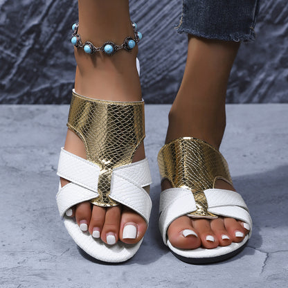 Sandales Orthopédiques Gracieuses au Look Moderne