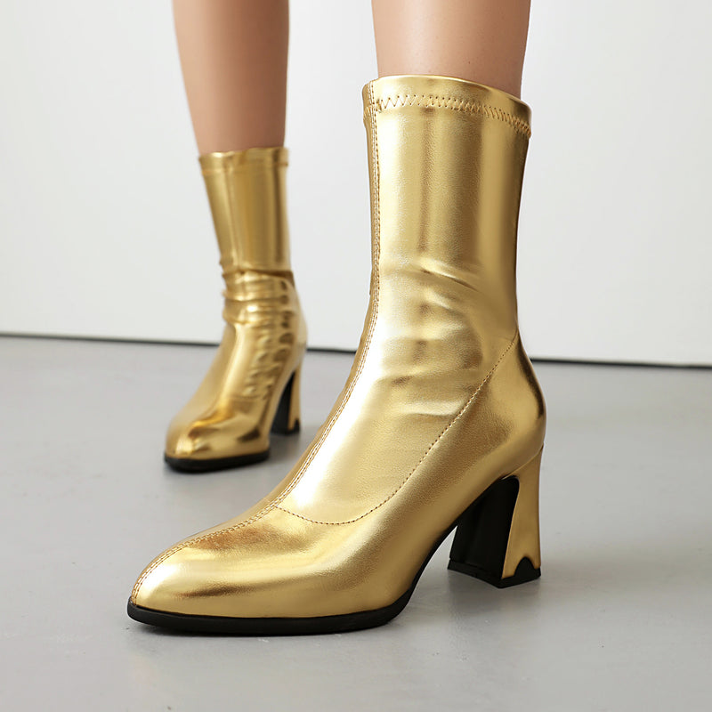 Bottes Orthopédiques Gracieuses au Look Moderne