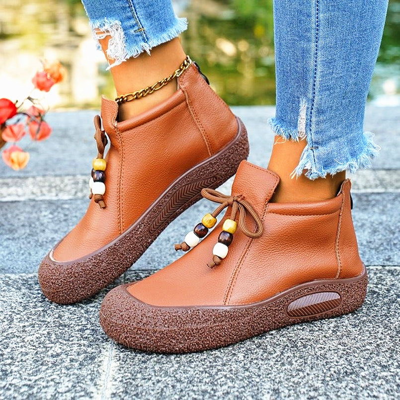 Bottes Orthopédiques Gracieuses au Look Moderne